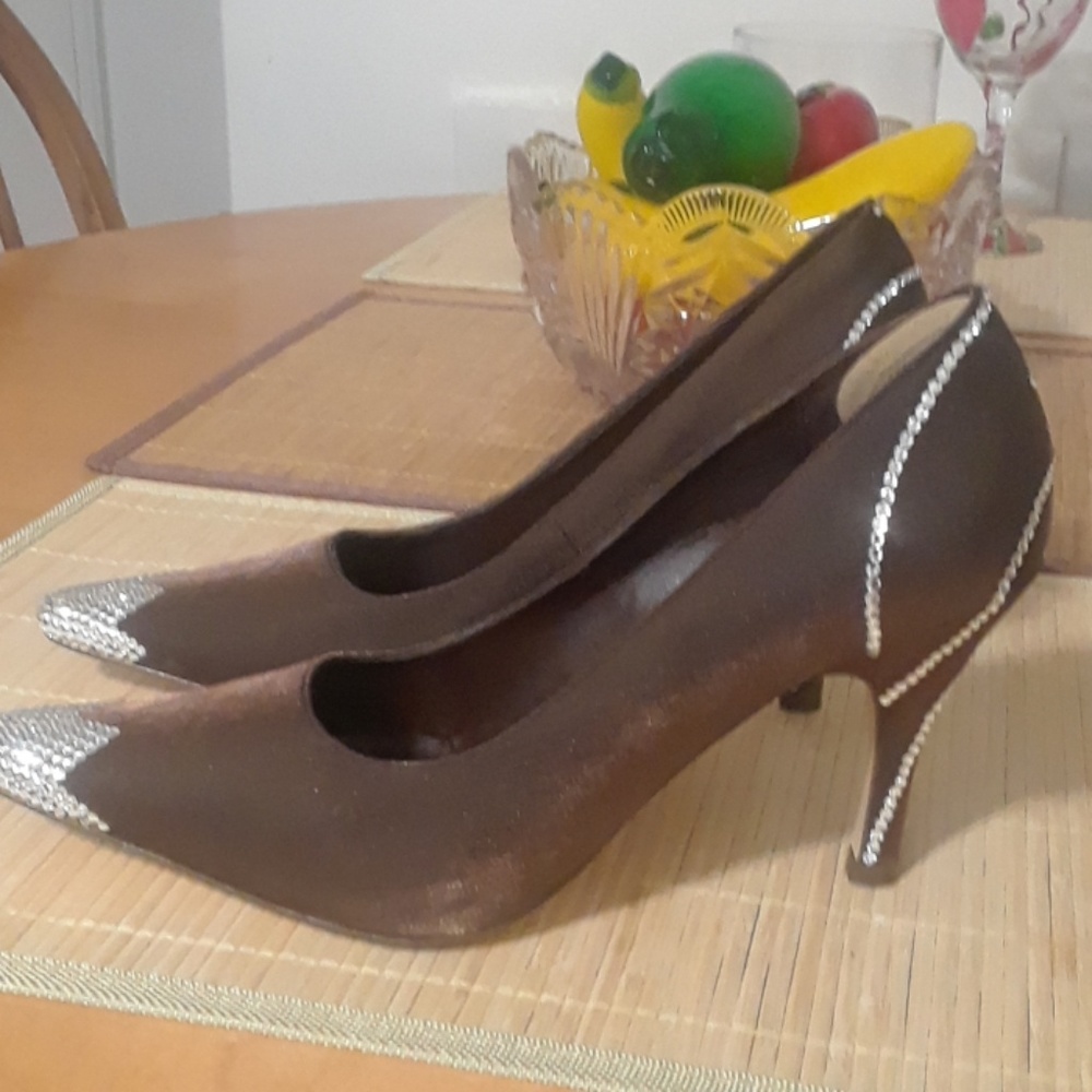 Sequins Detailed Fancy Heels